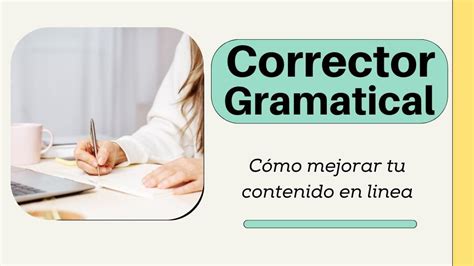 corrector gramatical.